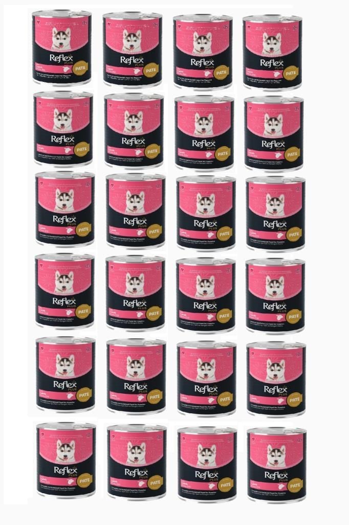 Reflex Plus Pate İçinde Et Parçacıklı Yavru Köpek Maması 395 Gr*24 ADET