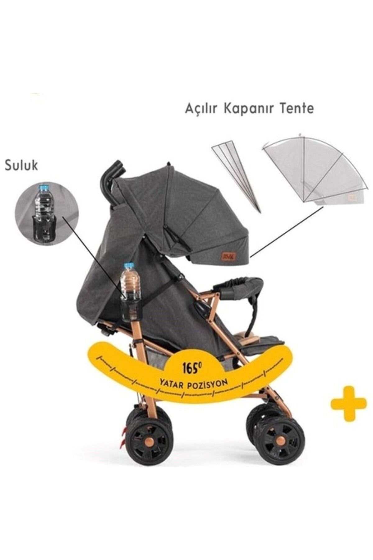 Rival Rv111 Sweet Tam Yatar Baston Bebek Arabası