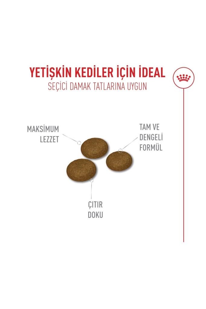 Royal Canin Fussy Exigent Seçici Yetişkin Kedi Maması 2 Kg