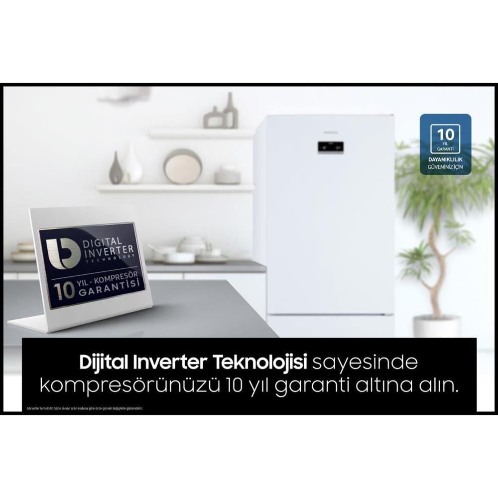 Samsung RL4323RBAWW 462 Lt Kombi No-Frost Buzdolap Beyaz