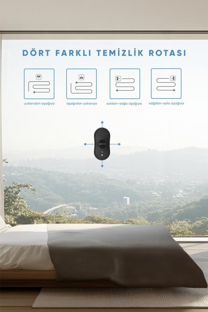 Şımart Teknoloji Akıllı Cam Silme Robotu