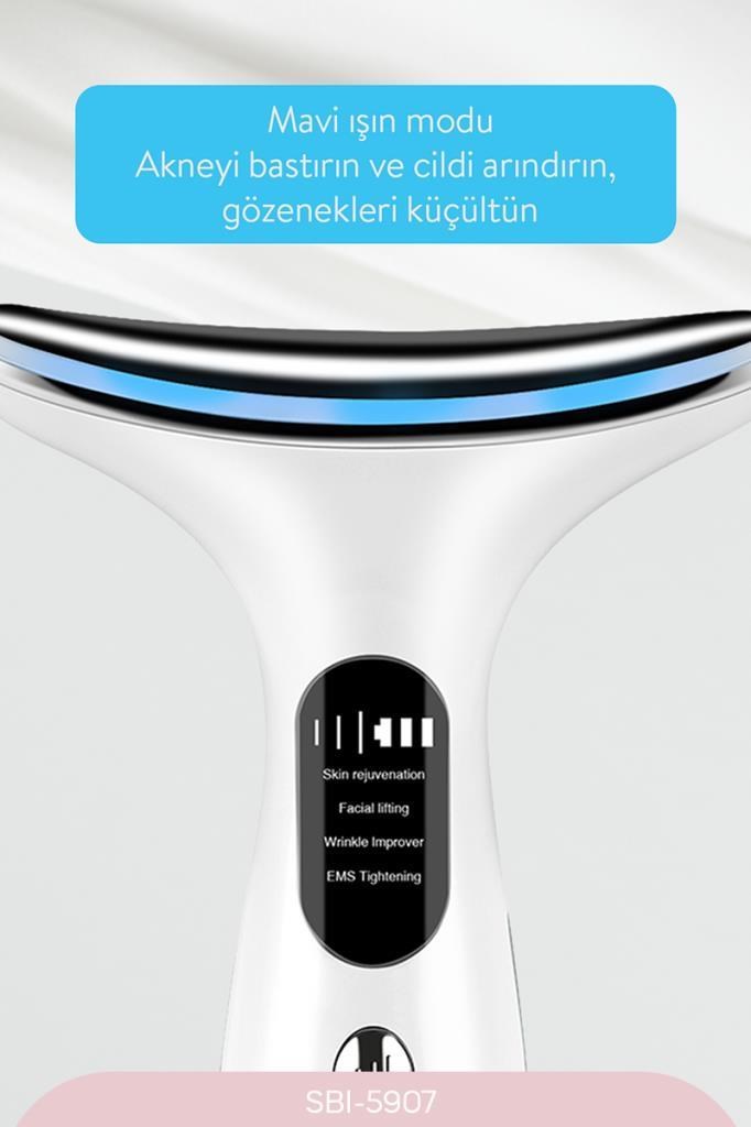 Sinbo Sbı-5907 Yüz ve Boyun Masaj Cihazı Kolajen Destekli Cilt Bakımı