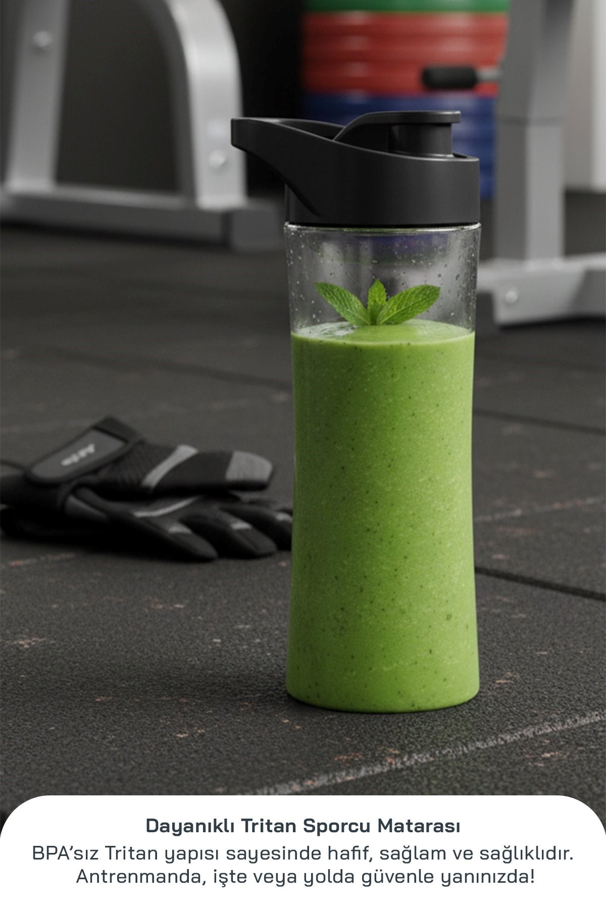 Sinbo SHB-7508 300W Smoothie Blender Paslanmaz Çelik Bıçaklı 570 ml Tritan Sporcu Matarası-Pembe