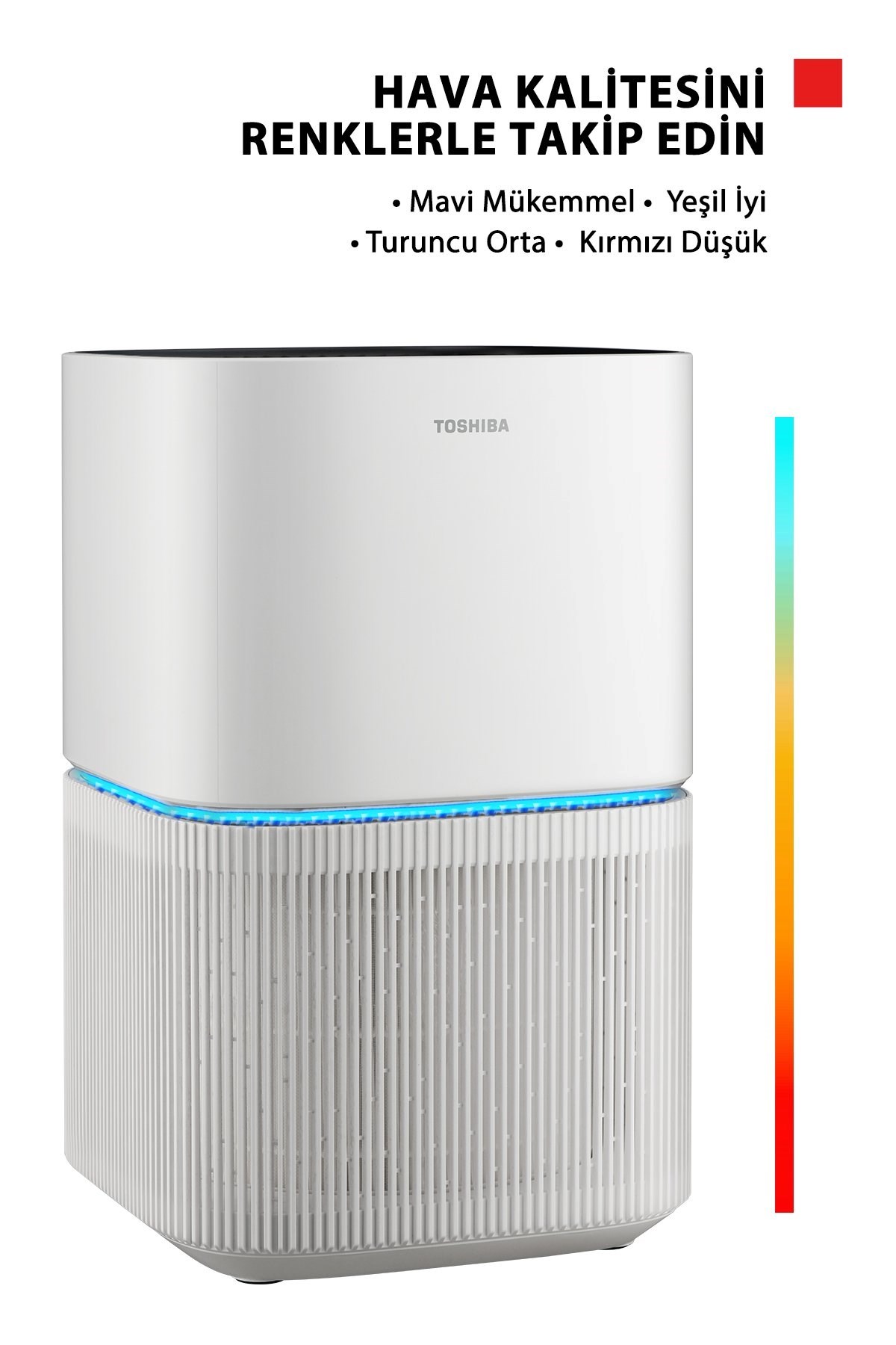 Toshiba Alerjen Karşıtı Beyaz Hava Temizleme Cihazı Purifier TAP-YE25FCIS(W)