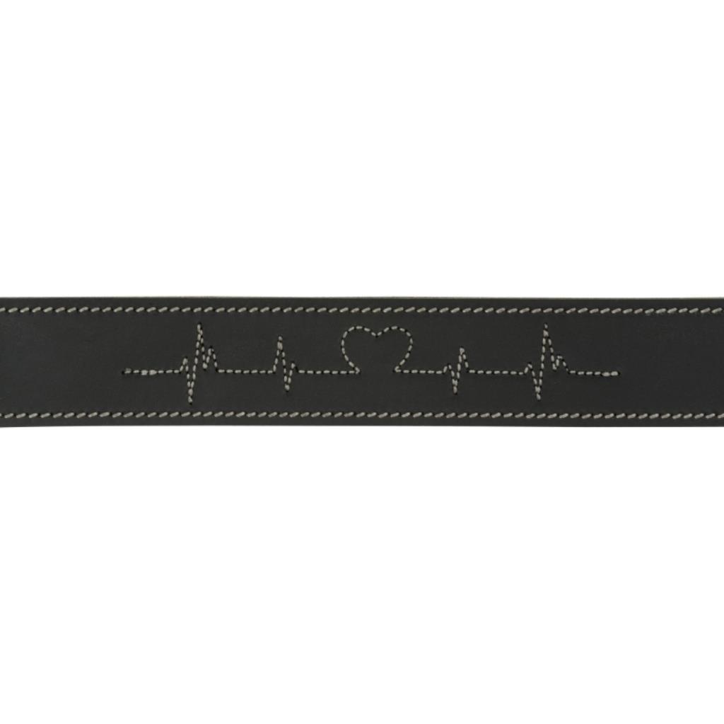 Trixie Köpek Boyun Tasması Kalın Deri 55-65 cm 40mm L-XL Siyah