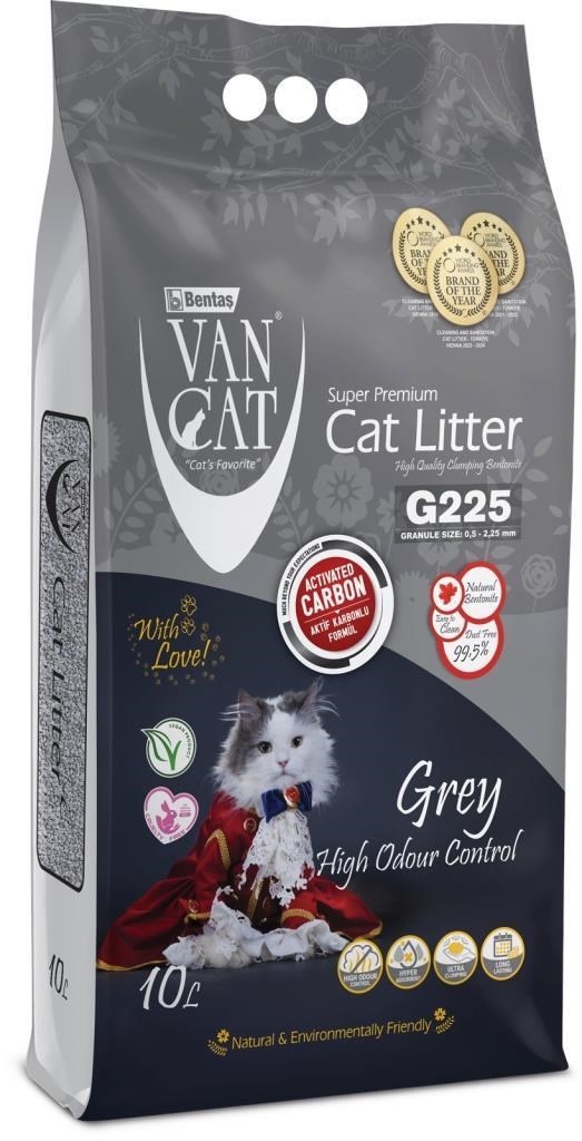 Vancat Aktif Karbon Kokusuz Kedi Kumu 10 Lt