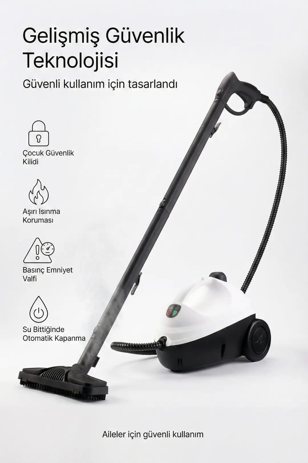 VEXGEN 4Berry SteamClean Buharlı Temizlik Makinesi