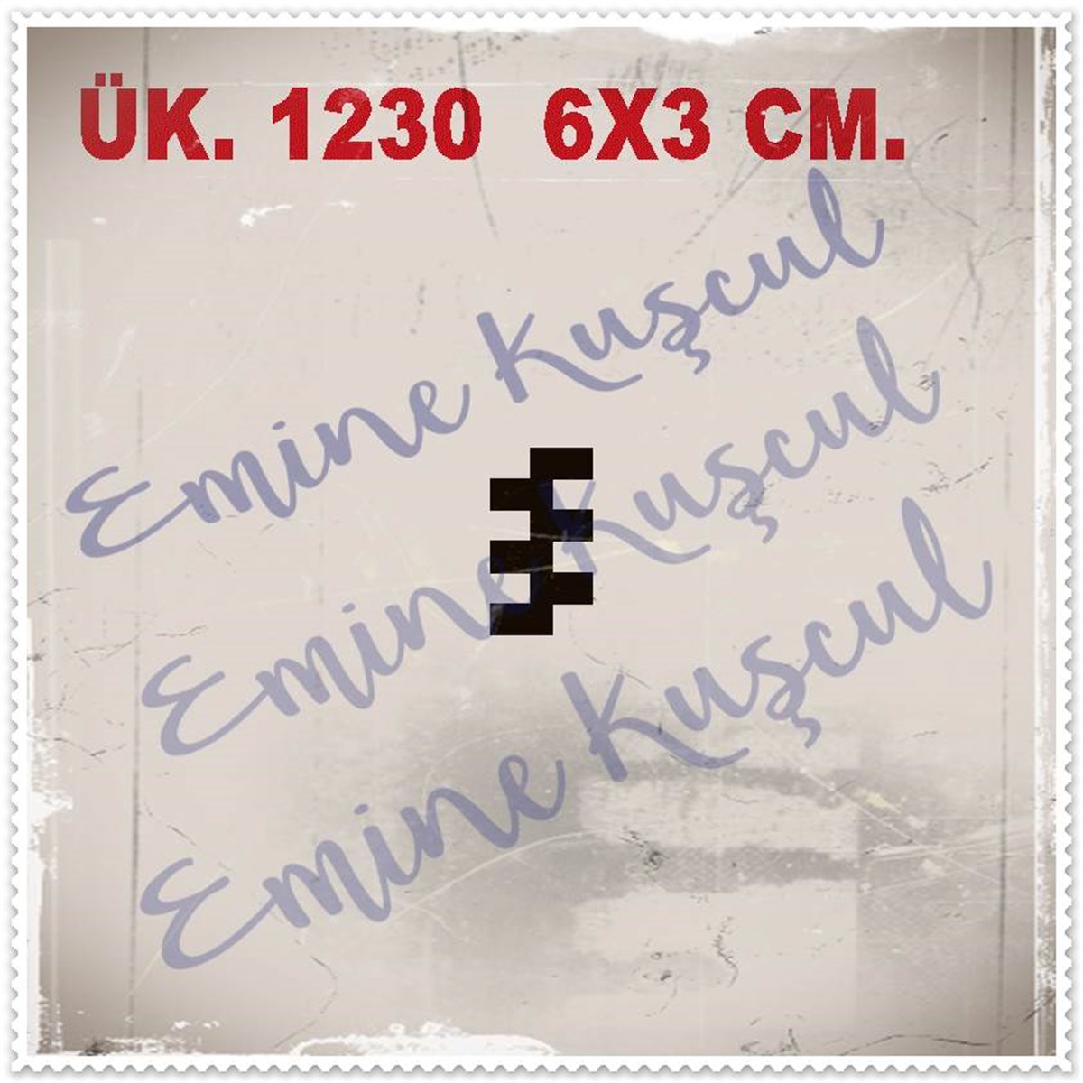 1230 Fermuar Dişi