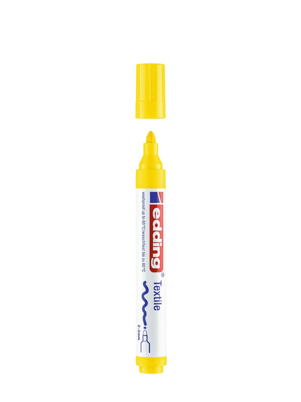 Edding 4500 SarıTekstil Kalemi