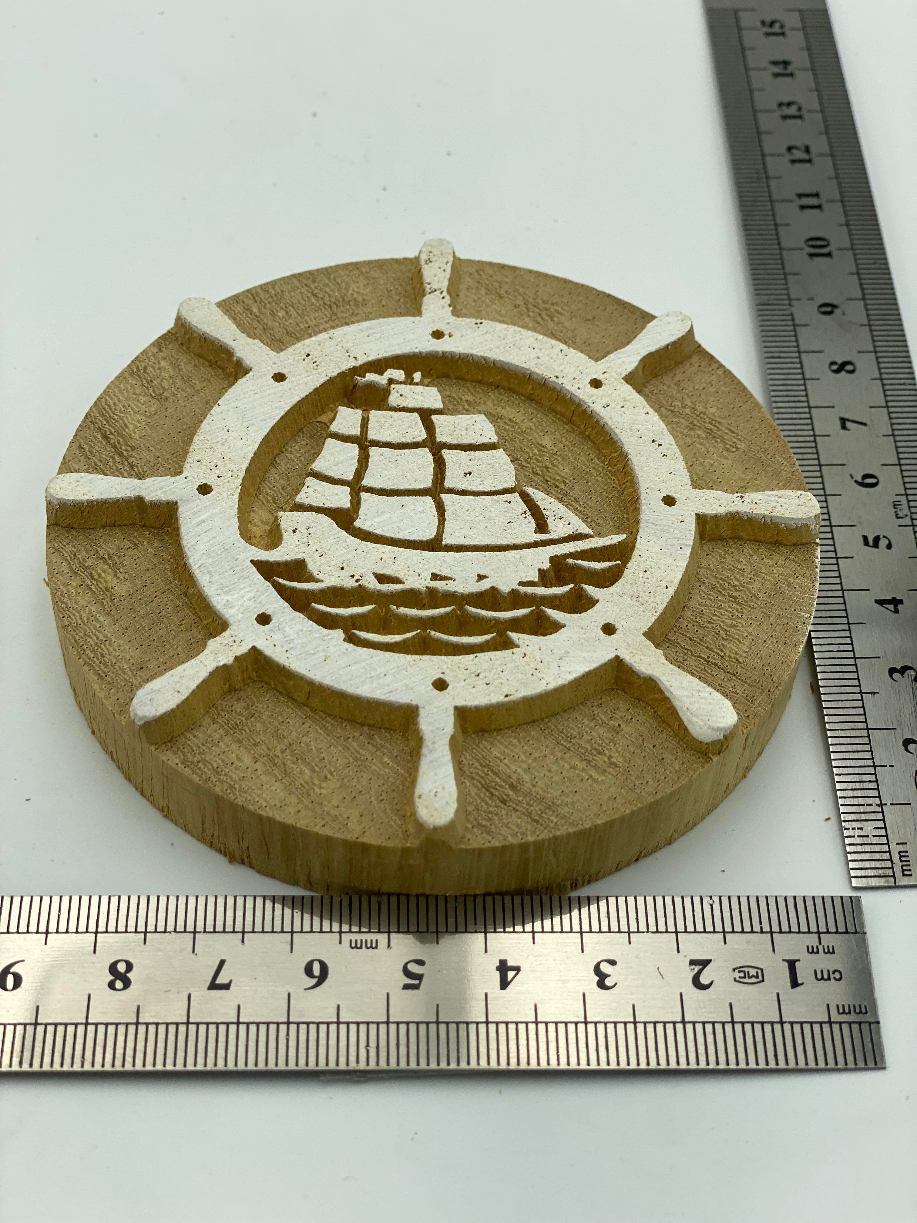 Mini Dümen Gemi Tahta Baskı Kalıbı 631 - EmicraftMini Dümen Gemi Tahta Baskı Kalıbı 631Mini Deniz Modeller