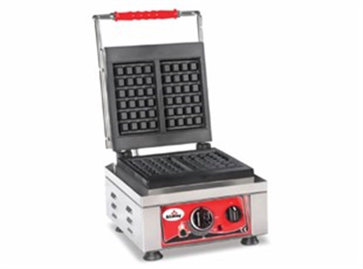 Atalay Elektrikli Waffle MakinasıTekli Kare Desenli AWM-2401