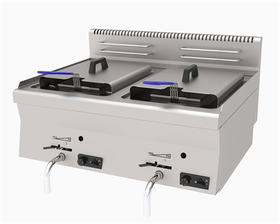 Atalay Gazlı Fritöz 2x9 Litre E AGF-860