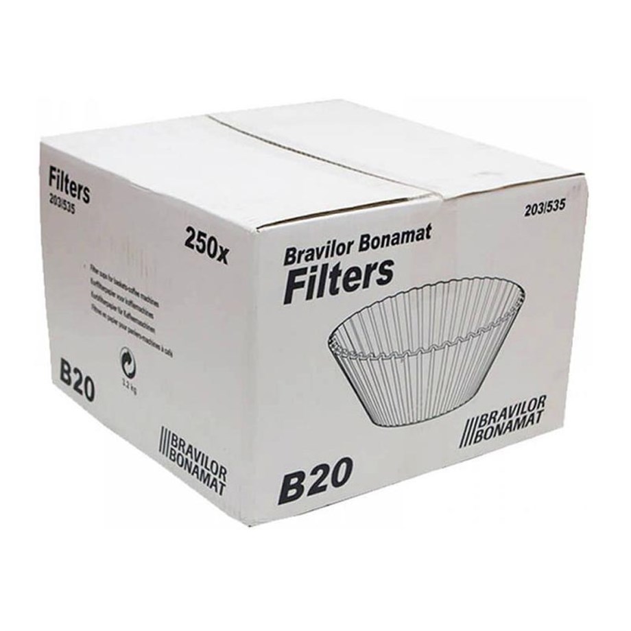 Bravilor Bonamat B20 Filtre Kahve Kağıdı 203/535 cm 250 Adet