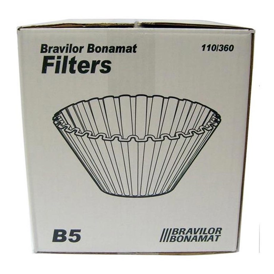 Bravilor Bonamat B5 Kahve Filtre Kağıdı 110/360 mm, 250 Adet