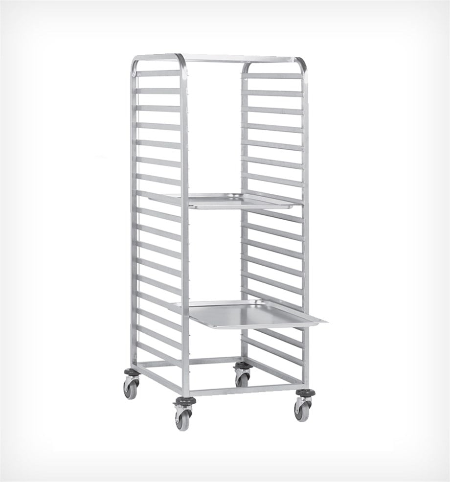By Cimbali 17 Katlı Tepsi Taşıma Arabası GN 2/1 MT 162X2