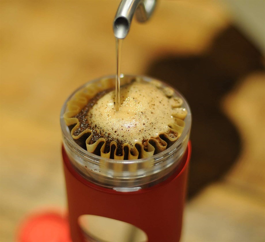 Cafflano Go-Brew Kahve Demleme Şişesi Pembe - B100 PK