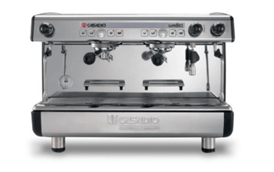Casadio Full Automatic Espresso Coffee Machine 2 Group UNDICI-A2 TC