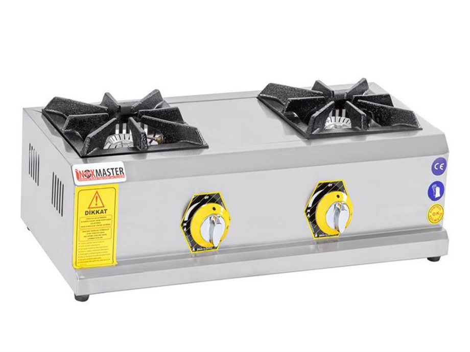 İnox Master 2'Li Mini Ocak Gazlı / LPG İMR-MNOG-2