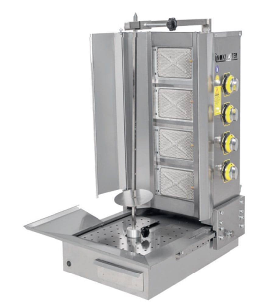 İnox Master Döner Ocağı Alttan Motorlu Gazlı / Lpg İMR-MDNR-401
