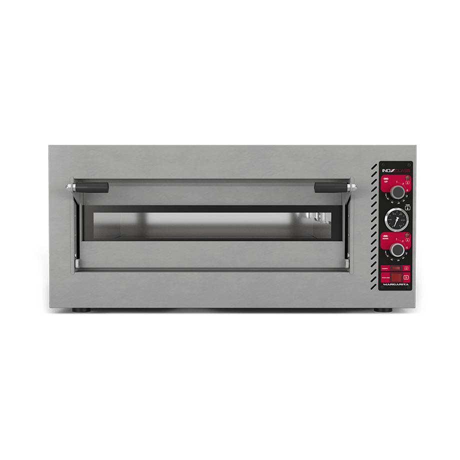 İnoxclass Pizza Fırını Elektrikli 33 cm x 4 Pizza  Kapasiteli Margarita C501E
