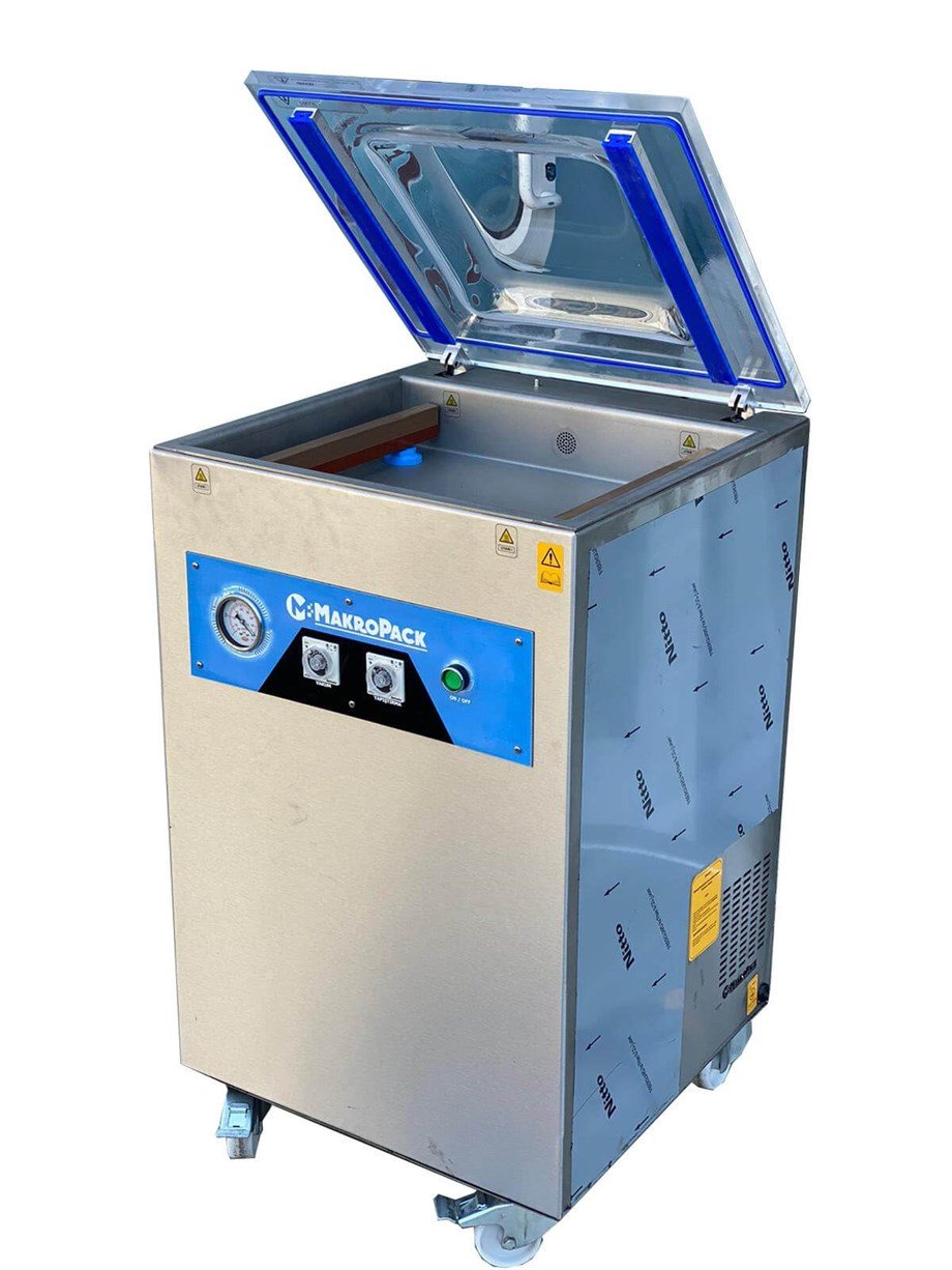 Makropack Ayaklı Vakum Makinesi 41+41 Cm Çift Çene MP-410-T2/A
