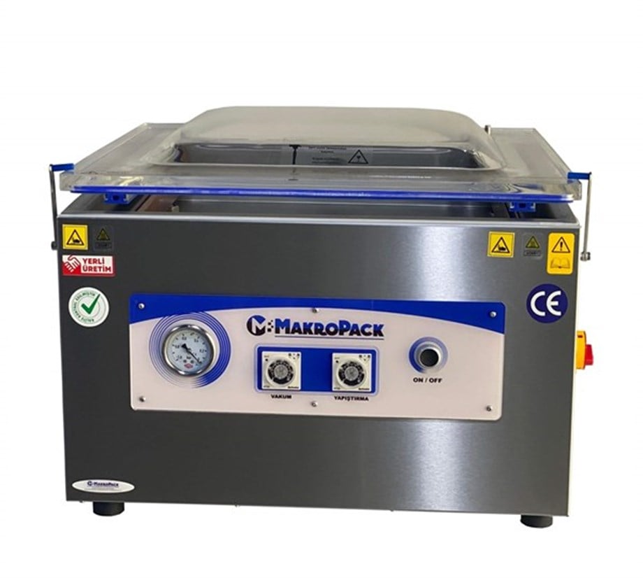 Makropack Set Üstü Vakum Makinesi 50+50 Cm Çift Çene MP-510-T2/S