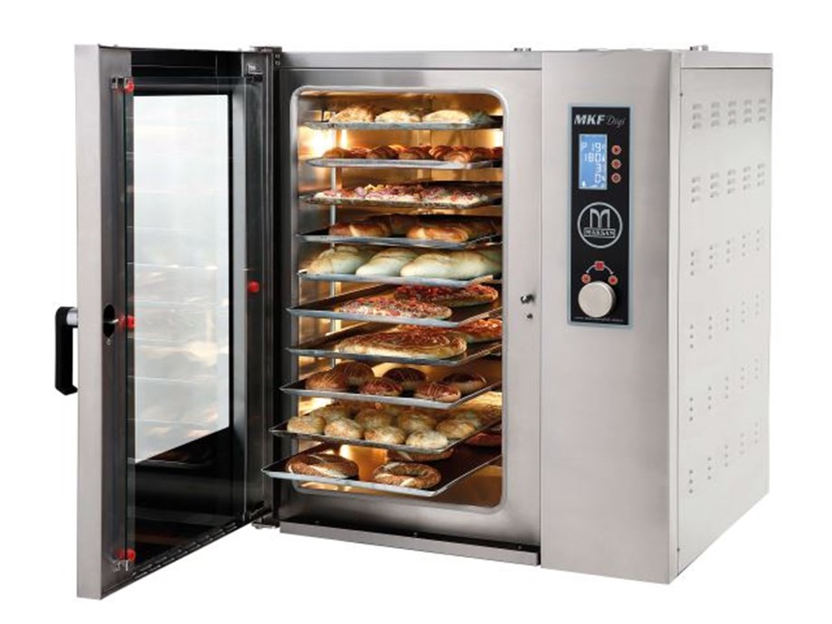 Maksan Konveksiyonlu Patisseri Fırını 10 Tepsili Dijital Elektrikli MKF-10 DIGI