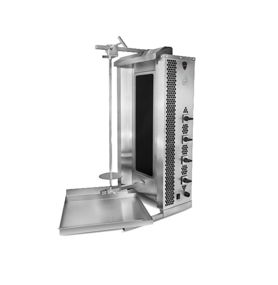 Mars 4 'Li Döner Ocağı Motorsuz, Elektrikli MSD-04E