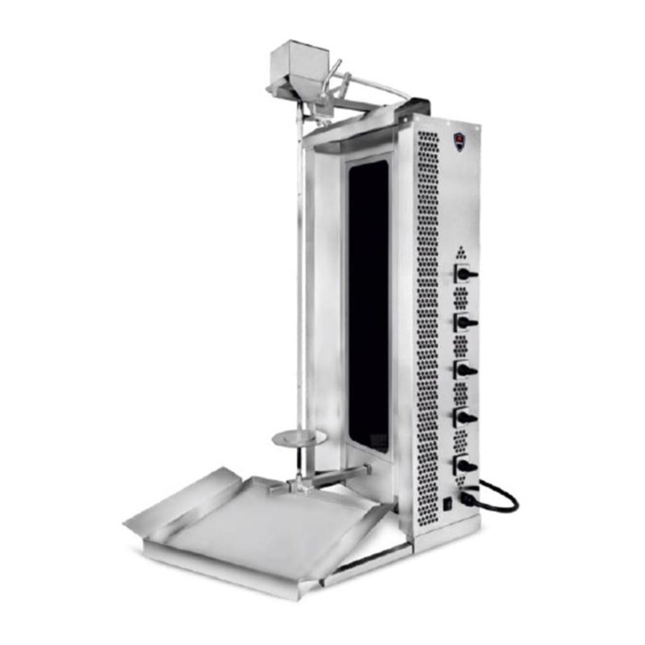 Mars 5 'Li Üstten Motorlu Döner Ocağı Elektrikli MED-05