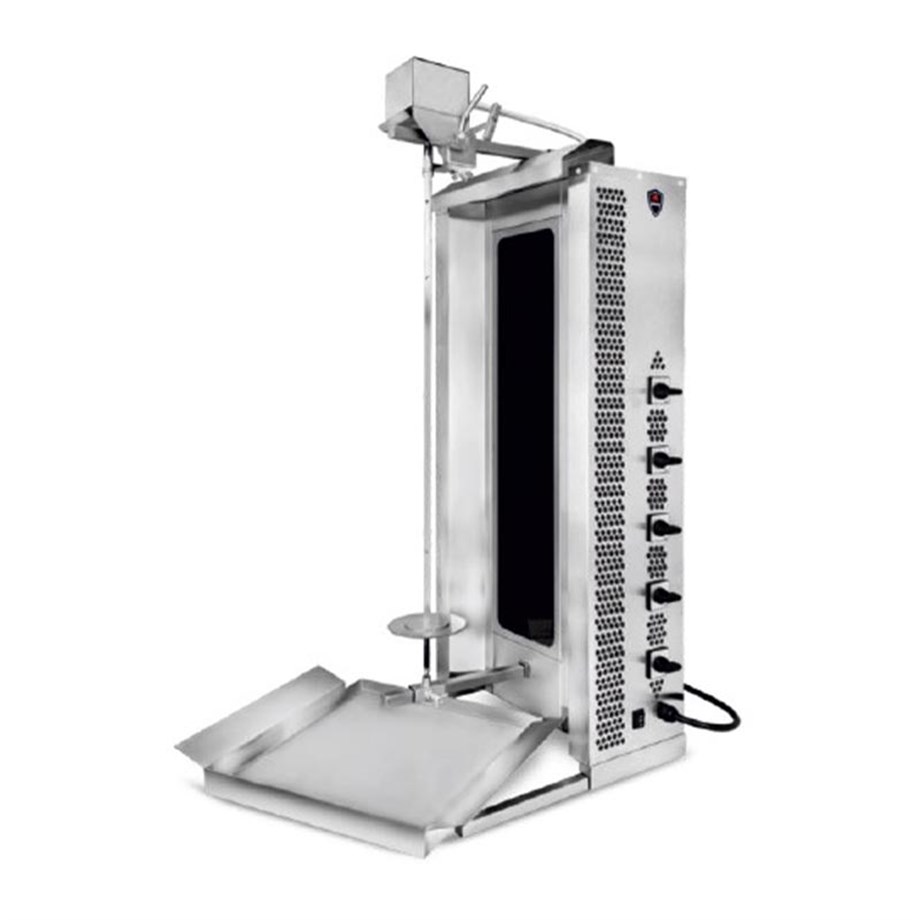 Mars 5 'Li Üstten Motorlu Döner Ocağı Elektrikli MED-05