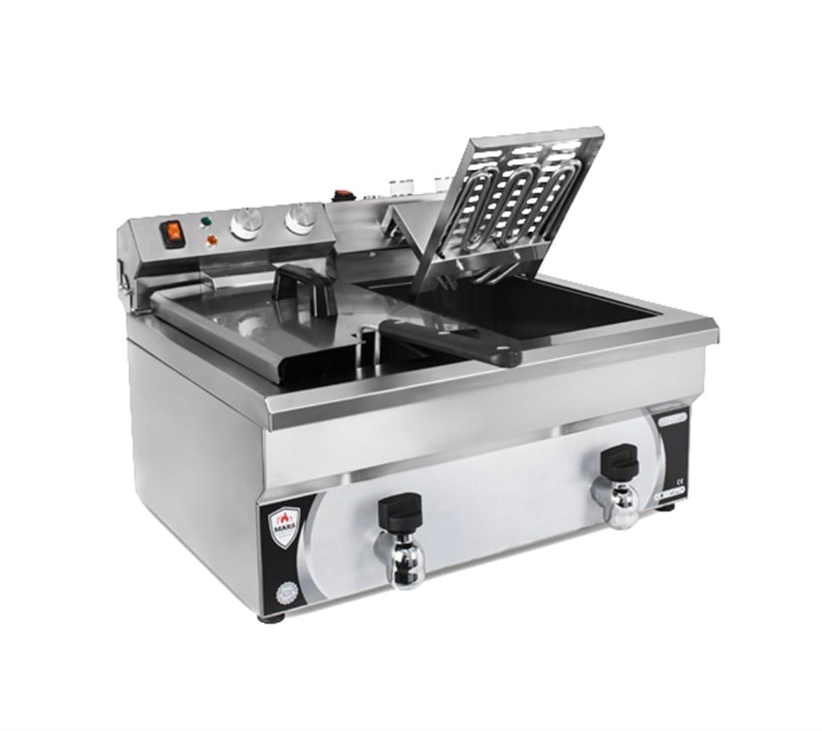 Mars Eco Class 8+8 Litre Fritöz, Gazlı MFR-60G