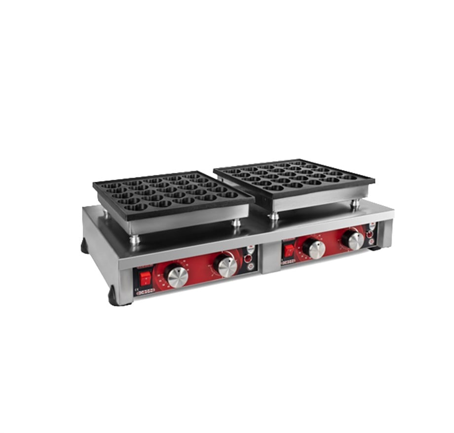 Mars Kalpli Bubble Waffle Makinesi Çiftli, Kapaksız MKB-02