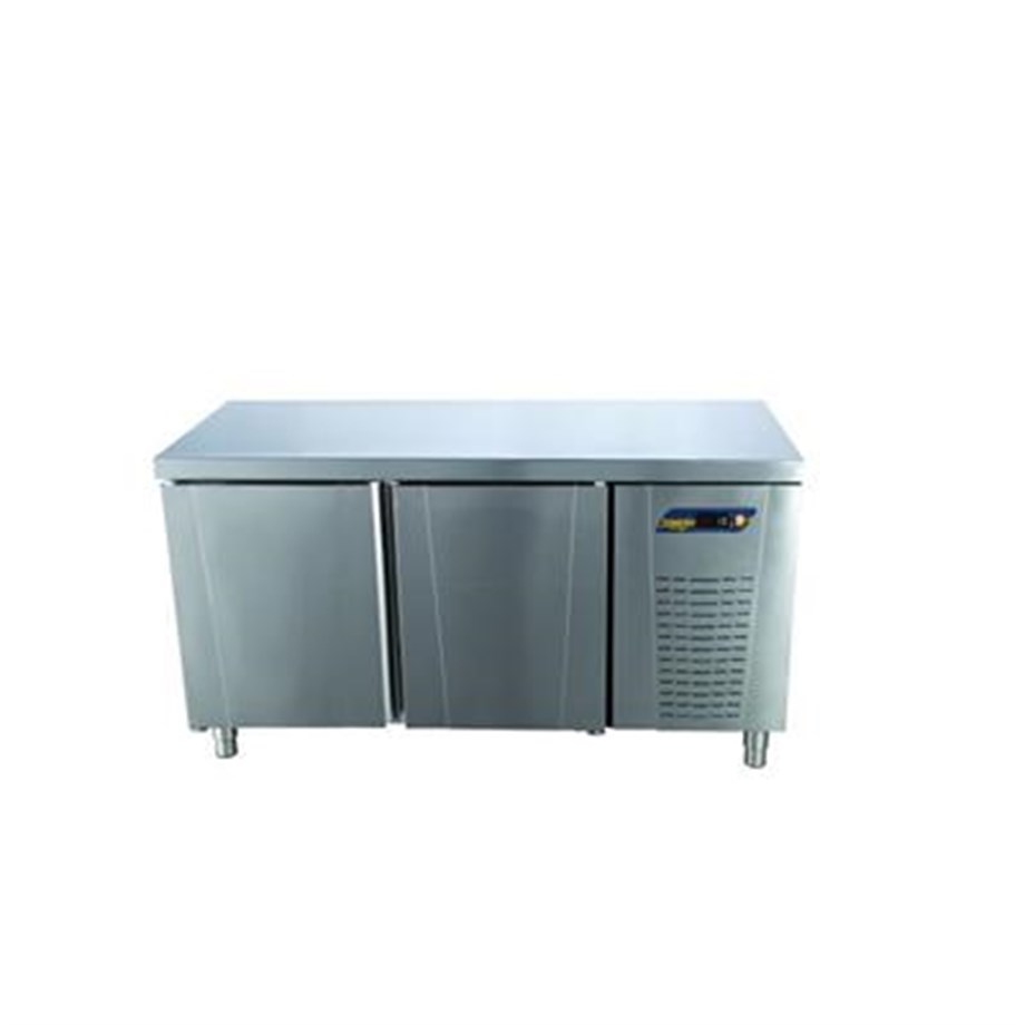 Ndustrio 2 Kapılı Tezgah Tip Buzdolabı Sırtsız Snack TPS-62-Wobs