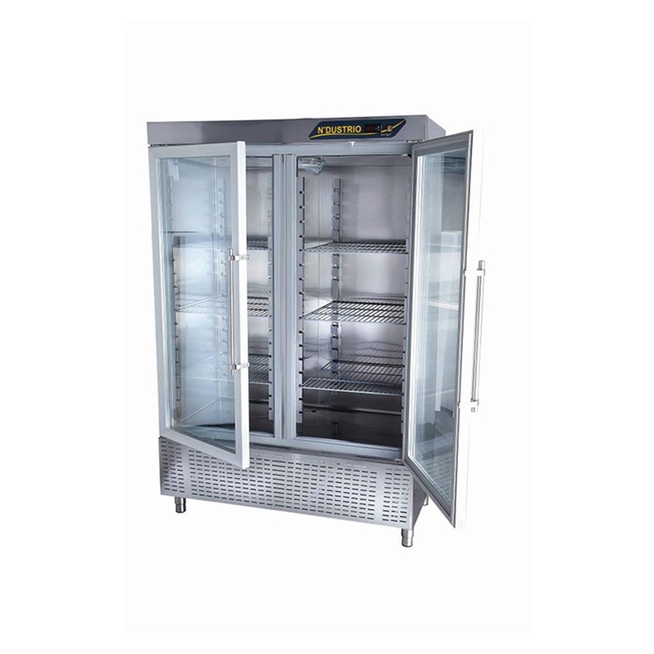Ndustrio 2 Tam Cam Kapılı Dik Tip Buzdolabı Gastronorm CPG-202-GD