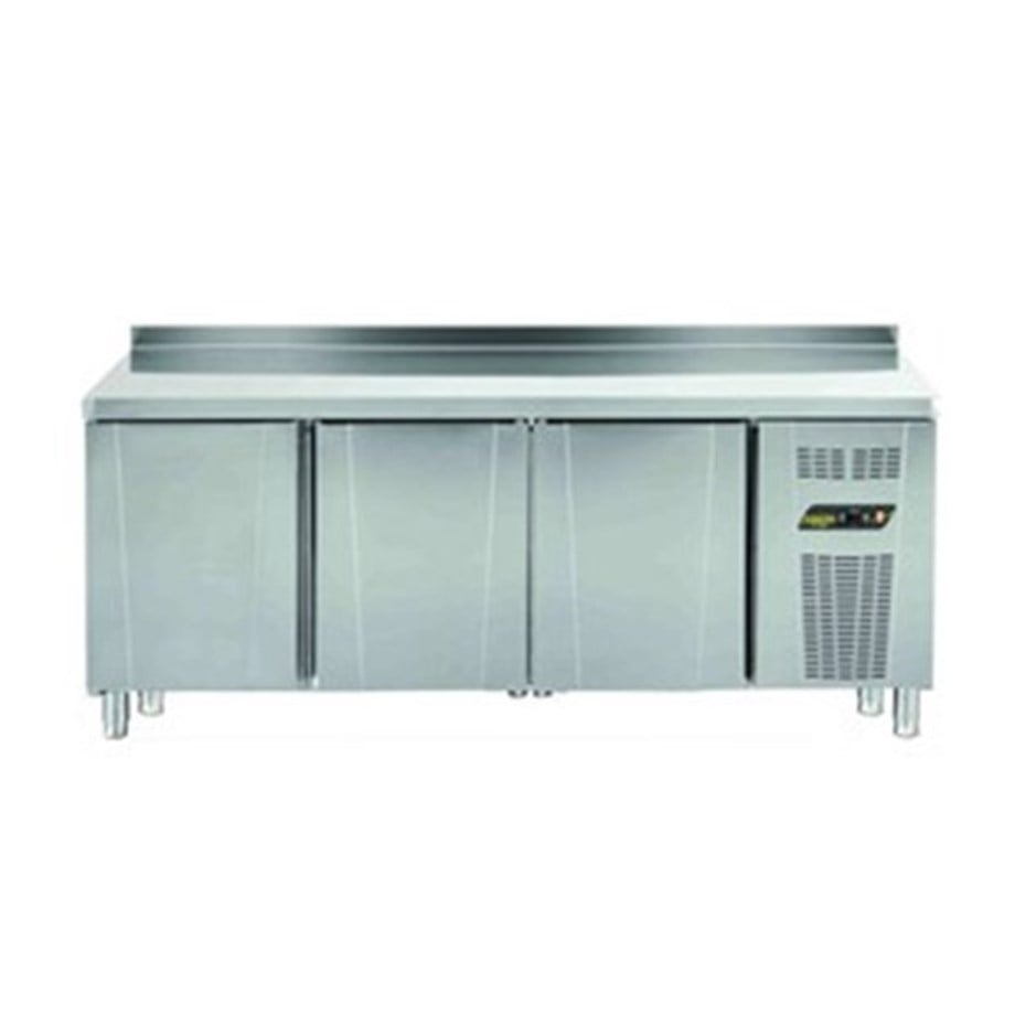 Ndustrio 3 Kapılı Tezgah Tip Derin Dondurucu Gastronorm, Üst Tablasız TNG-73-WOT