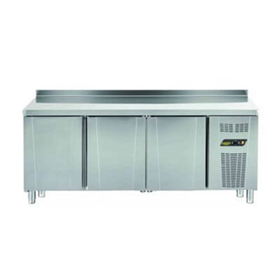 Ndustrio 3 Kapılı Tezgah Tip Gastronorm Buzdolabı- Üst Tablasız TPG-73-WOT