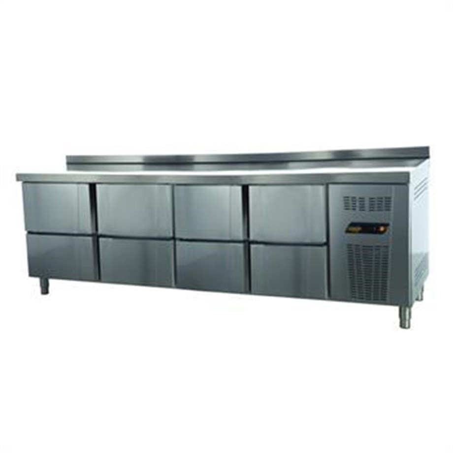 Ndustrio Tezgah Tip Buzdolabı Snack - 8 Çekmeceli TPS-64-8D