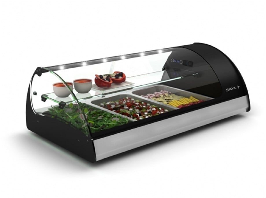 Sayl Tapas Soğuk Teşhir Dolabı 2 GN 1/1 Kapasiteli Splendid Line-VS2