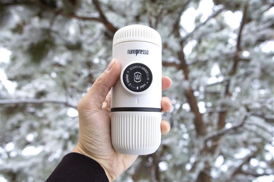 Wacaco Nanopresso Manuel Espresso Makinesi Beyaz