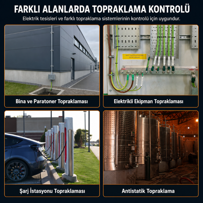 Victor 4105A Dijital Topraklama Direnci Ölçer | Toprak Megeri Topraklama Direnci Ölçerbrand> zoofarm