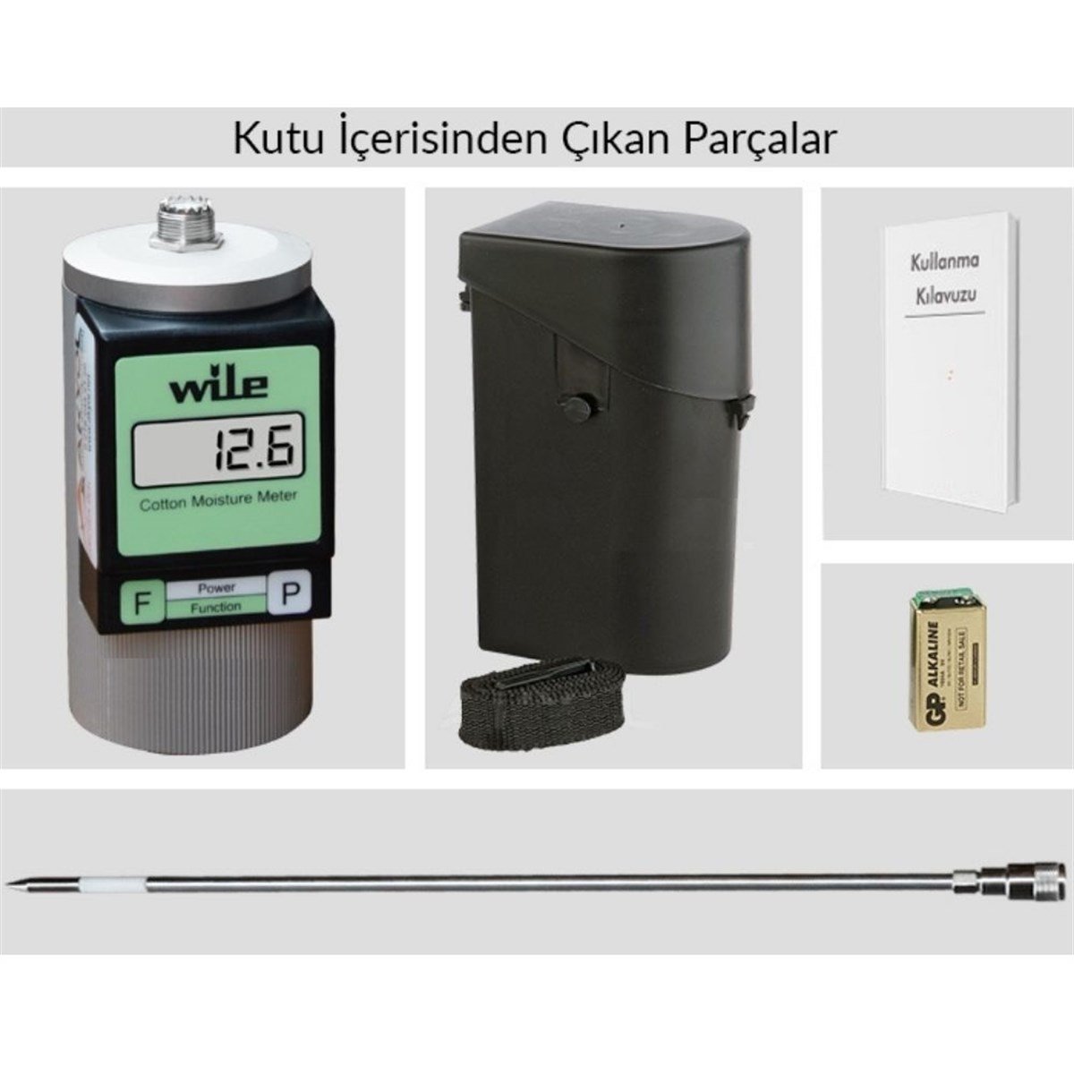 .Wile Cotton Pamuk  Nem Ölçer TÜM ÖLÇÜM CİHAZLARIWİLE zoofarm