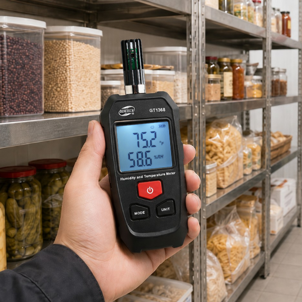 Benetech GT1368 El Tipi Sıcaklık ve Nem Ölçer Taşınabilir Nem Ölçerlerbrand> zoofarm