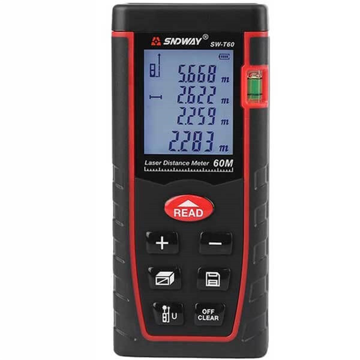 .SNDWAY SW-T60 Lazermetre (60 Metre Ölçüm) TÜM ÖLÇÜM CİHAZLARIOLCUMCİHAZFİYAT zoofarm