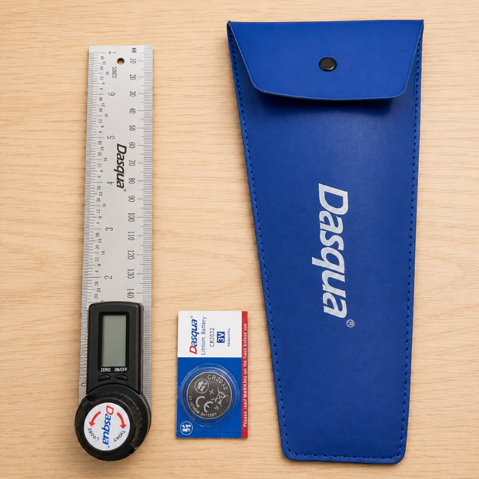 Dasqua 1022-4200 Dijital Açı ve Uzunluk Ölçer 20CM Açı Ölçerlerbrand> zoofarm