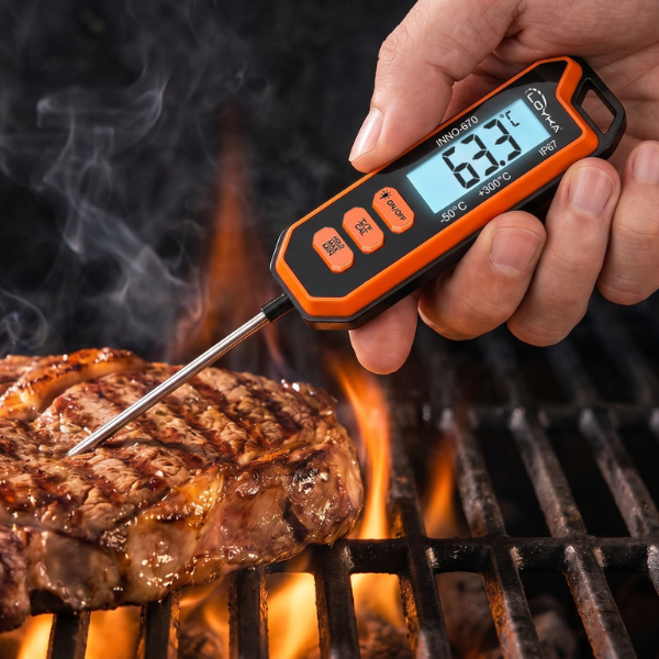 Loyka INNO-670 Su Geçirmez Saplamalı Dijital Gıda Termometresi 300°C | IP67 Gıda Termometreleribrand> zoofarm