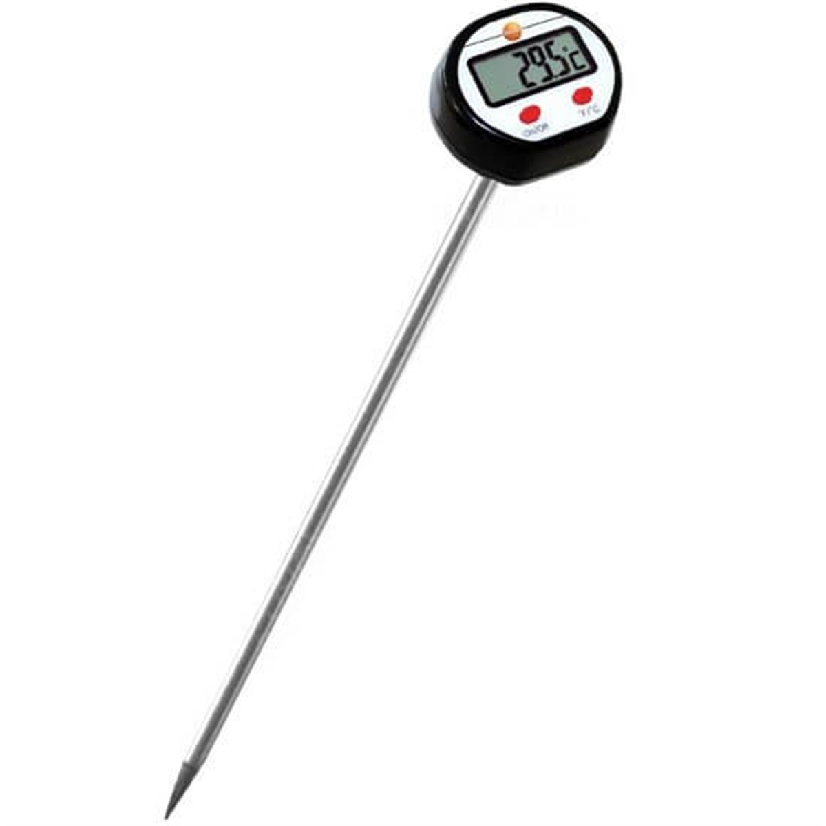 .Testo Üstten Göstermeli Mini Termometre 20.5cm Prob TÜM ÖLÇÜM CİHAZLARIOLCUMCİHAZFİYAT zoofarm