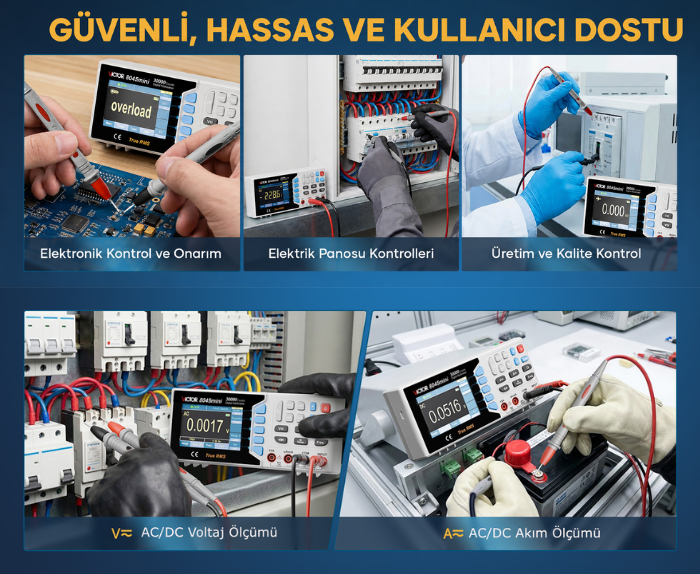 Victor 8045 Masaüstü Dijital Multimetre | 30000 Count | PC Bağlantılı Multimetrebrand> zoofarm
