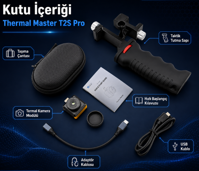 Thermal Master T2S Pro Mobil Termal Kamera | Android | Tutma Aparatlı Termal Kamerabrand> zoofarm