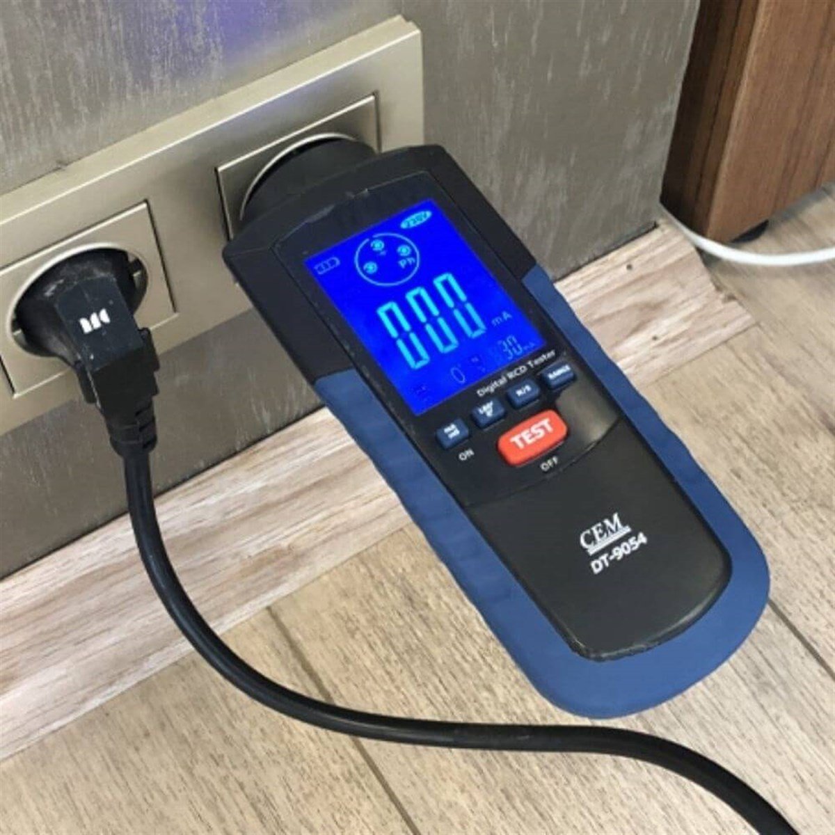 .Cem DT-9054 Kaçak Akım Rölesi RCD Test Cihazı ÇİFTLİK YARDIMCI EKİPMANLARIOLCUMCİHAZFİYAT zoofarm