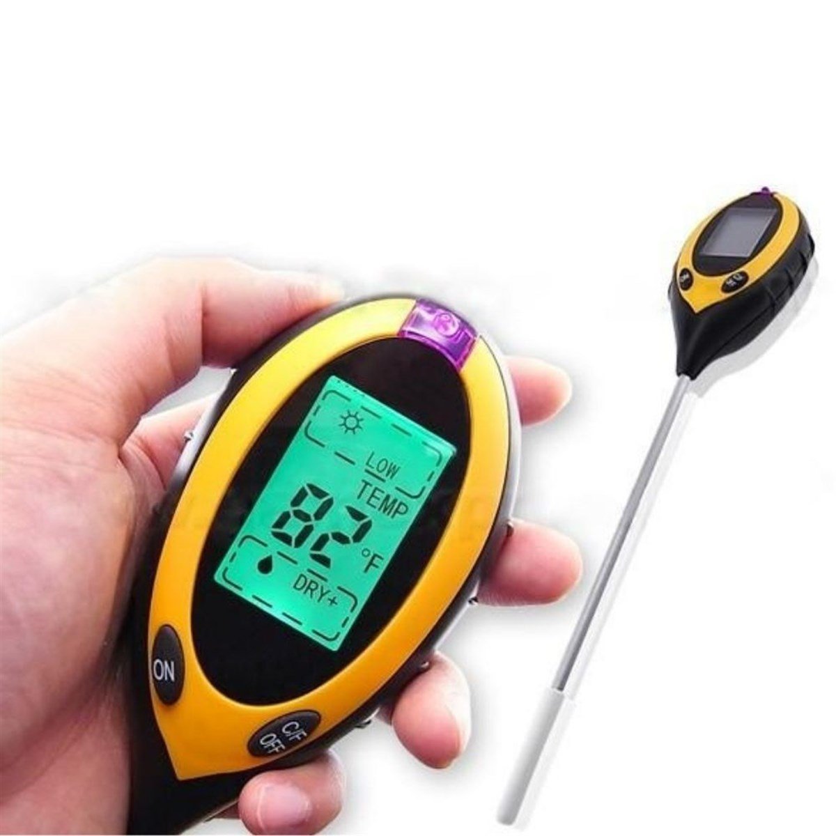 .KCB 300 Toprak Nem Ölçer, Ph Ölçer, Işık Ölçer ve Sıcaklık Ölçer TÜM ÖLÇÜM CİHAZLARIOLCUMCİHAZFİYAT zoofarm